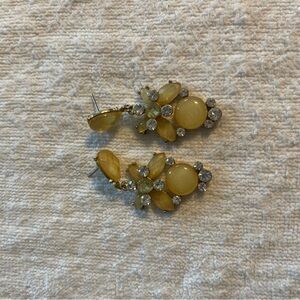 Elegant Gold and Silver Earrings